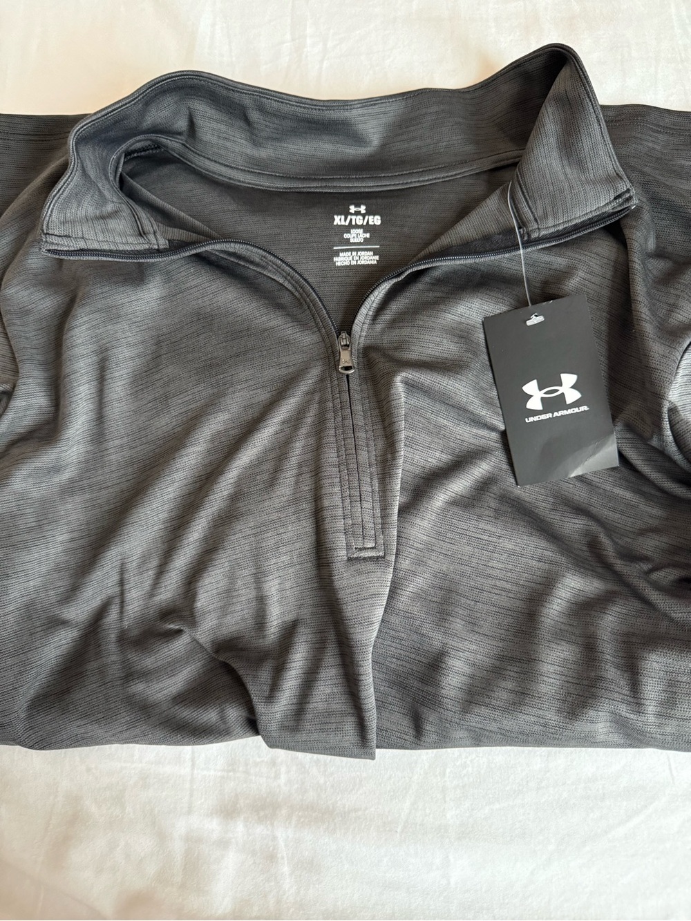 Under Armour Women’s Charcoal Quarter-Zip Pullover